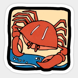 Crab Sticker